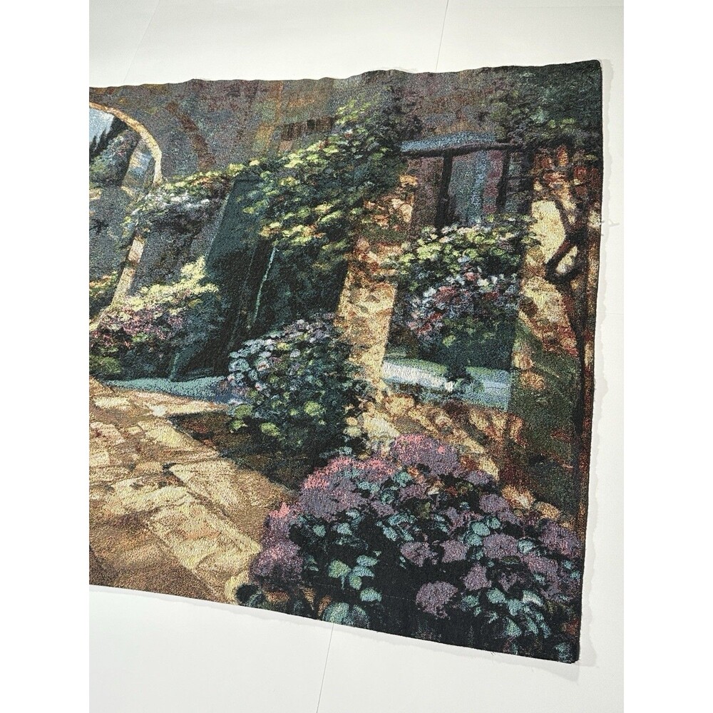 Vintage Medeival French Tapestry Stunning Tapestry Home Decor 3x4 ft Colorful - Picture 7 of 10